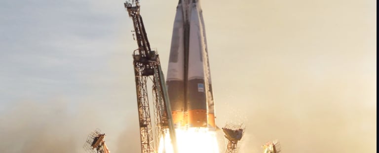 Picture of a rocket launch